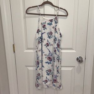 Fringe Floral Dress